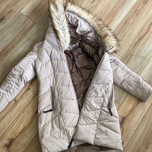Calvin Klein long down winter parka size M